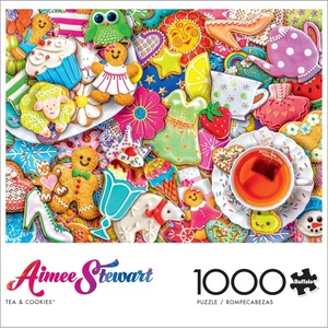 image:imageBuffalo Games  Aimee Stewart  Tea and Cookies  1000 Piece Jigsaw Puzzle for Adults Challenging Puzzle Perfect for Game Nights  Finished Size is 2675 x 1975