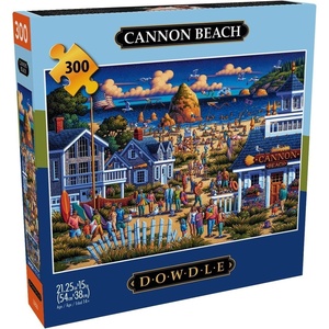 image:imageBuffalo Games  Dowdle  Cannon Beach  300 Piece Jigsaw Puzzle for Adults Challenging Puzzle Perfect for Game Nights  Finished Size is 2125 x 1500