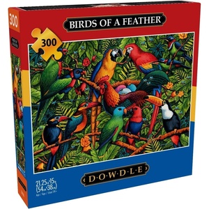 image:imageBuffalo Games  Eric Dowdle  Birds of a Feather  300 Piece Jigsaw Puzzle for Adults Challenging Puzzle Perfect for Game Nights  Finished Size is 2125 x 1500Large