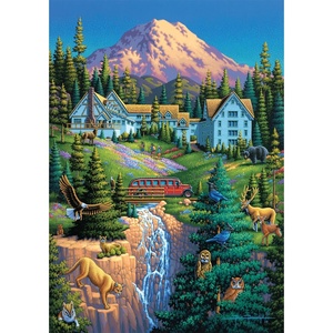image:imageBuffalo Games  Eric Dowdle  Mount Rainier  300 Piece Jigsaw Puzzle for Adults Challenging Puzzle Perfect for Game Nights  Finished Size is 2125 x 1500