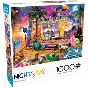 image:imageBuffalo Games  Jeff Haynie  Beach Holiday  1000 Piece Jigsaw Puzzle For Adults Challenging Puzzle Perfect for Game Nights  Finished Size is 2675 x 1975Puzzle