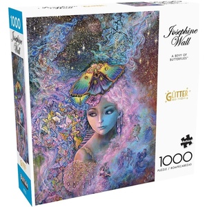 image:imageBuffalo Games  JoWall  A Bevy of Butterflies  1000 Piece Jigsaw Puzzle for Adults Challenging Puzzle Perfect for Game Nights  Finished Size is 2675 x 1975