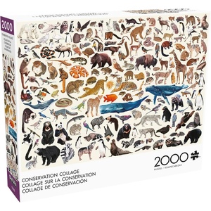 image:imageBuffalo Games  Kara Mohr  Conservation Collage  2000 Piece Jigsaw Puzzle for Adults  Challenging Puzzle Perfect for Game Nights  Finished Size is 3850 x 2650