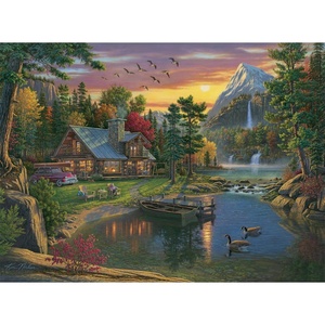 image:imageBuffalo Games  Kim Norlien  Mountain Paradise  1000 Piece Jigsaw Puzzle for Adults Challenging Puzzle Perfect for Game Nights  Finished Size is 2675 x 1975