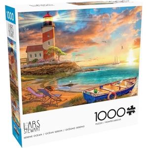 image:imageBuffalo Games  LARS  Serene Ocean  1000 Piece Jigsaw Puzzle for Adults Challenging Puzzle Perfect for Game Nights  Finished Size is 2675 x 1975