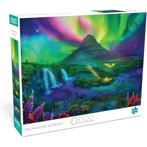 image:imageBuffalo Games  Lena  Enchanted Aurora  1500 Piece Jigsaw Puzzle for Adults Challenging Puzzle Perfect for Game Nights  Finished Size is 3850 x 2650