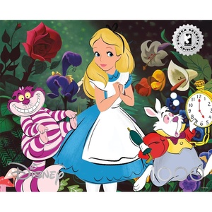 image:imageBuffalo Games  Silver Select  Disney  Alice in Wonderland Alice and Friends  1000 Piece Jigsaw Puzzle for Adults Challenging Puzzle Perfect for Game Nights