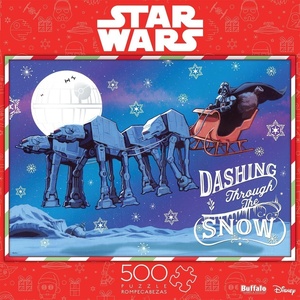 image:imageBuffalo Games  Star Wars  Merry Sithmas  500 Piece Holiday Jigsaw Puzzle  Festive Puzzle for Adults  PrecisionCut Pieces Winter Artwork and Hours of Relaxing Fun