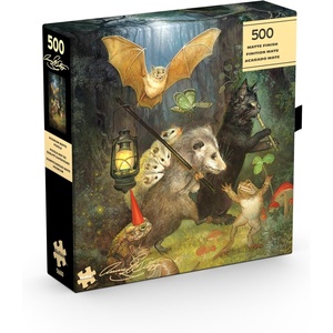 image:imageBuffalo Games Amy Stegg Gerard  The Moonlit March  500 Piece Jigsaw Puzzle  15 x 2125 in Ages 14  Jigsaw Puzzles for Adults  FullColor Poster  ScreenFree Relaxation