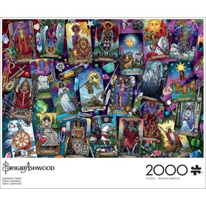 image:imageBuffalo Games Brigid Ashwood  Luminous Tarot 2000 Piece Jigsaw Puzzle  385 x 265 in  Moderate Difficulty amp Jigsaw Puzzles  PrecisionCut Pieces amp  Relaxing Mental Exercise amp 2000Count Puzzles