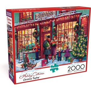 image:imageBuffalo Games Christmas 2000 Piece Jigsaw Puzzle  385 x 265 in Multicolor 2000 Piece Puzzle  Full Color Poster  Precision Cut Segments  Adults 14