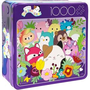 image:imageBuffalo Games Squishmallows Jigsaw Puzzle  1000 Piece 266 x 19 in Multicolor  Tin Collectors Series  ScreenFree Relaxation  Collectors Tin Storage  with Full Color Poster amp Cute StickersMulticolor