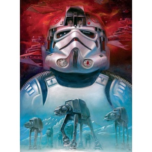 image:imageBuffalo Games Star Wars Fine Art Collection ATAT Pilot 1000 Piece Jigsaw Puzzle  2675 x 1975 in Ages 14  Full Color Poster  Interlocking Pieces  Star Wars Puzzle