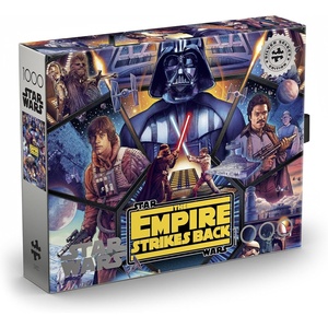 image:imageBuffalo Games Star Wars The Empire Strikes Back Jigsaw Puzzle  1000 Pieces 2675 x 1975 in Poster Included  Luke Skywalker Artwork  Precision Cut Fit  Star Wars Puzzle for Adults