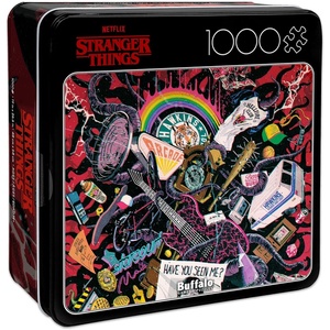 image:imageBuffalo Games Stranger Things Castle Byers 1000 Piece Jigsaw Puzzle  Collector Tin 2675 x 1975 in  Precision Cut Collage Puzzles  Giftable Display Piece  Stranger Things Collectibles