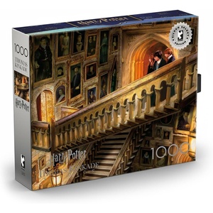 image:imageCeaco  1000 Piece Thomas Kinkade Harry Potter Grand Staircase Puzzle for Adults Silver Select  Quality 1000 Pieces Jigsaw Puzzle