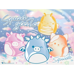 image:imageCeaco  750 Piece Jigsaw Puzzle  Squishmallows  Glitter  Lola and Friends  Relaxing and Fun Activity for Adults