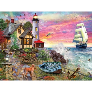 image:imageCeaco  David Maclean  Crashing Waves  1500 Piece Jigsaw Puzzle  Colorful Puzzle for Adults  PrecisionCut Pieces Beautiful Artwork and Hours of Relaxing Fun