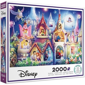 image:imageCeaco  Disney  Princess Castle  2000 Piece Jigsaw Puzzle