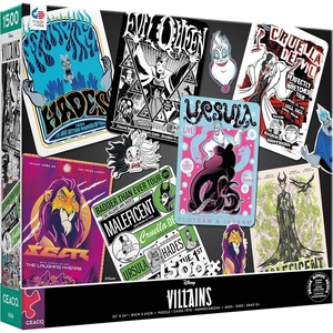 image:imageCeaco  Disney  Villains  Evergreen  1500 Piece Jigsaw Puzzle