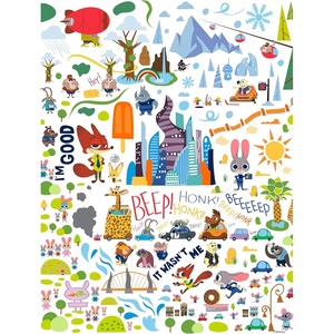 image:imageCeaco  Disney  Zootopia  300 Oversized Piece Jigsaw Puzzle