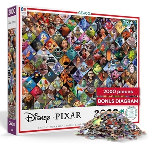 image:imageCeaco  DisneyPixar Clips  2000 Piece Jigsaw Puzzle  5