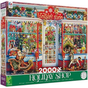 image:imageCeaco  Holiday  Holiday Shop  2000 Piece Jigsaw Puzzle