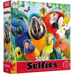 image:imageCeaco  Selfies  Perfect Parrot  500 Piece Jigsaw Puzzle
