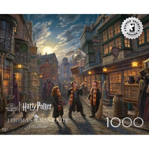image:imageCeaco  Silver Select  Thomas Kinkade  Harry Potter Diagon Alley  1000 Piece Jigsaw Puzzle for Adults Challenging Puzzle Perfect for Game Nights  Size is 2675 x 1975