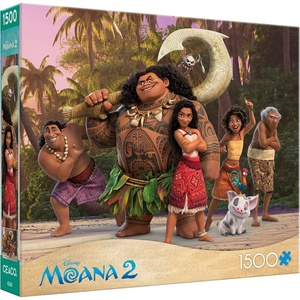 image:imageCeaco Moana 2 Moana amp Family 1500 PC Puzzle  Colorful Puzzle for Adults  PrecisionCut Pieces Beautiful Artwork and Hours of Relaxing Fun