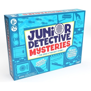 image:imageJunior Detective Mysteries Board Game for Kids Ages 8 and Up Classic Family Mystery Game for 1 Plus Players