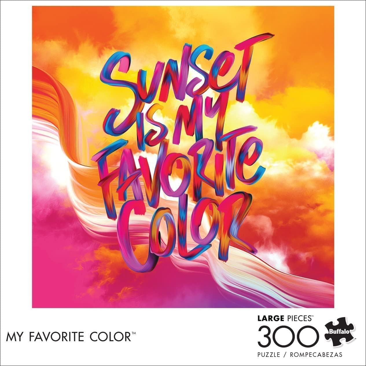image:imageBuffalo Games  Matthew Lebaron  My Favorite Color  300 Piece Jigsaw Puzzle for Adults Challenging Puzzle Perfect for Game Nights  Finished Size is 2125 x 1500