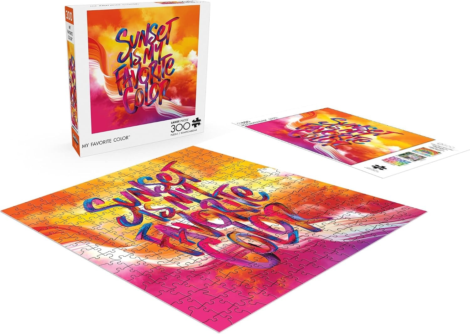 image:imageBuffalo Games  Matthew Lebaron  My Favorite Color  300 Piece Jigsaw Puzzle for Adults Challenging Puzzle Perfect for Game Nights  Finished Size is 2125 x 1500