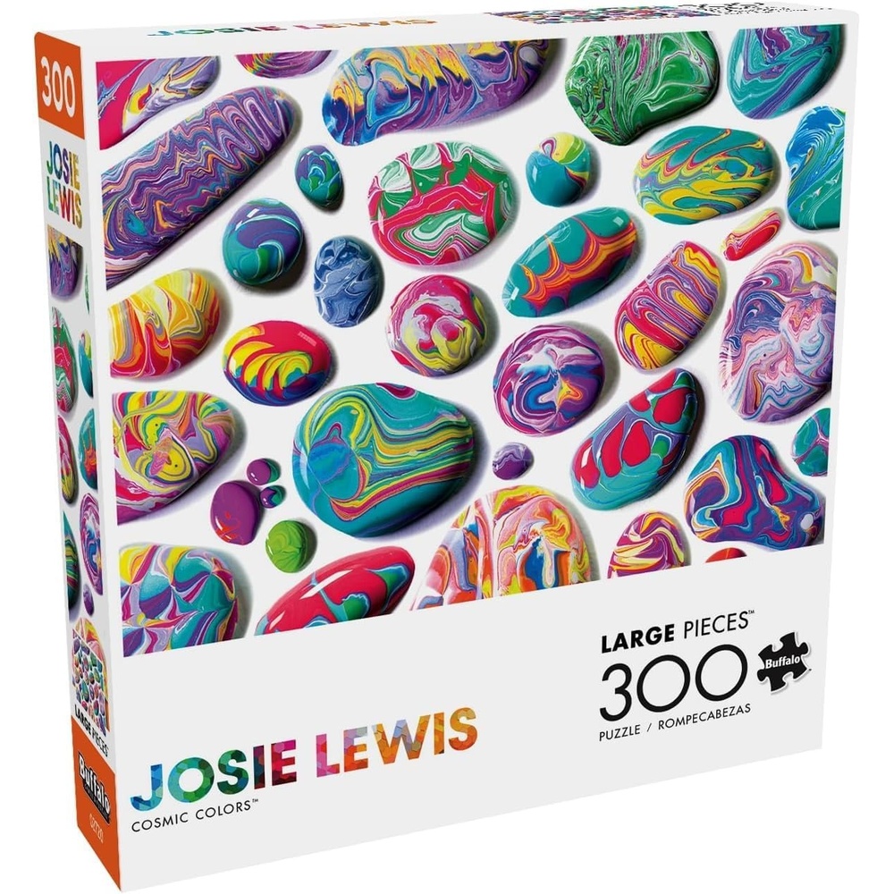 image:imageBuffalo Games  Josie Lewis  Cosmic Colors  300 Large Piece Jigsaw Puzzle for Adults Challenging Puzzle Perfect for Game Nights  Finished Size 2125 x 1500