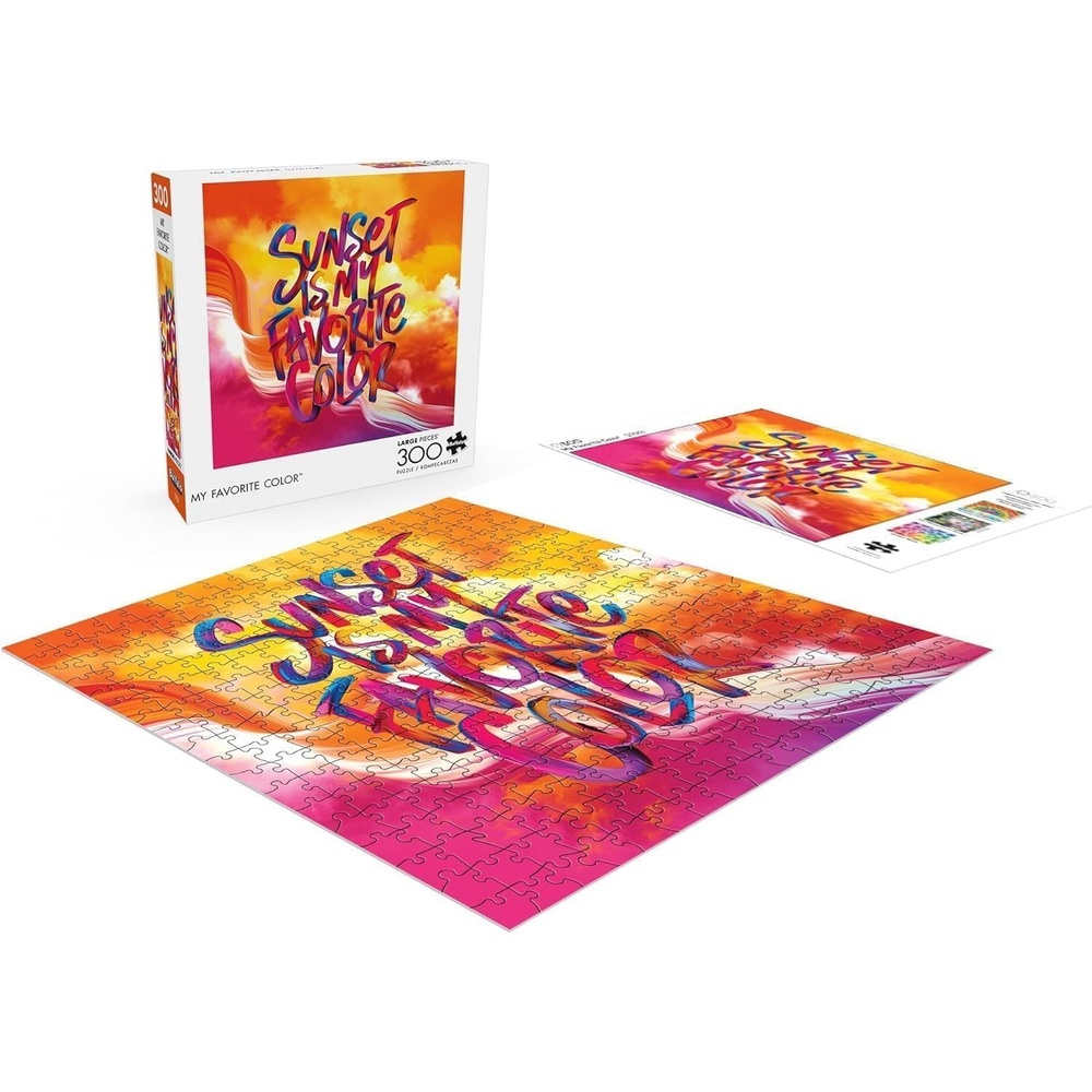 image:imageBuffalo Games  Matthew Lebaron  My Favorite Color  300 Piece Jigsaw Puzzle for Adults Challenging Puzzle Perfect for Game Nights  Finished Size is 2125 x 1500