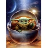 image:imageBuffalo Games  1000 Pieces Star Wars Fine Art Collection Galactic Child 1000 Piece Jigsaw Puzzle Made in USA FullColor Poster