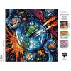 image:imageBuffalo Games  Aja Trier  Galactic Journey  Large Piece Jigsaw Puzzle for Adults  Challenging Puzzle Perfect for Game Nights  Finished Size is 2125 x 1500