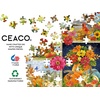 image:imageBuffalo Games  Autumnal Collage  500 Piece Oversized Jigsaw Puzzle by Jane Maday EZHold Larger Pieces Fall Collage Scene Made in the USA