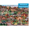 image:imageBuffalo Games  Charles Wysocki Labor Day in Bungalowville 1000 Piece Jigsaw Puzzle for Adults  PrecisionCut Pieces Beautiful Artwork and Hours of Relaxing Fun  Silver Accented Collectible Box