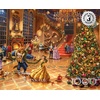 image:imageBuffalo Games  Disney  Thomas Kinkade  Beauty and The Beast Christmas Celebration  1000 Piece Silver Select Jigsaw Puzzle Holiday Puzzles for Adults  Winter Artwork Festive Fun