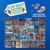 image:imageBuffalo Games  Dowdle  24 Days of Christmas Advent Calendar Puzzles  24 Mini Puzzles to UNbox  1000 Total Pieces