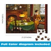 image:imageBuffalo Games Charles Wysocki Wistful Letter 300 Piece Jigsaw Puzzle  Oversized Pieces 2125 x 15 in  Poster Included  Adult Jigsaw Puzzles  Easy Assembly