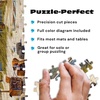 image:imageBuffalo Games Oversized Puzzle Belly Warmers by Charles Wysocki 300 Piece Jigsaw Puzzle for Adults Large Pieces Winter Americana Scene with Reference PosterPeddlers Hope Chest