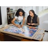 image:imageBuffalo Games Puzzle Table  40 x 31 in 2000Piece Capacity Wood  Puzzle Board with Drawers  Jigsaw Assembly Surface  Portable Piece Organizer TraysJumbo Puzzle Table