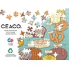 image:imageCeaco  Bread Zodiac  300 Piece Jigsaw Space Saver Puzzle  Puzzles for Smaller Spaces and Surfaces