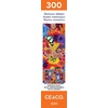 image:imageCeaco  Kaleidoscope Butterflies  300 Oversized Piece Jigsaw Puzzle by Ann Jasperson  Floral and Butterfly Puzzle for Adults with Bonus Poster  24 x 18