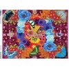 image:imageCeaco  Kaleidoscope Butterflies  300 Oversized Piece Jigsaw Puzzle by Ann Jasperson  Floral and Butterfly Puzzle for Adults with Bonus Poster  24 x 18