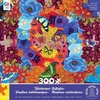 image:imageCeaco  Kaleidoscope Butterflies  300 Oversized Piece Jigsaw Puzzle by Ann Jasperson  Floral and Butterfly Puzzle for Adults with Bonus Poster  24 x 18