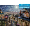 image:imageCeaco  Large Piece Jigsaw Puzzle  Disney  Kinkade  Love Under the Moon  Relaxing and Fun Activity for Adults