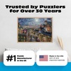 image:imageCeaco  Large Piece Jigsaw Puzzle  Disney  Kinkade  Love Under the Moon  Relaxing and Fun Activity for Adults